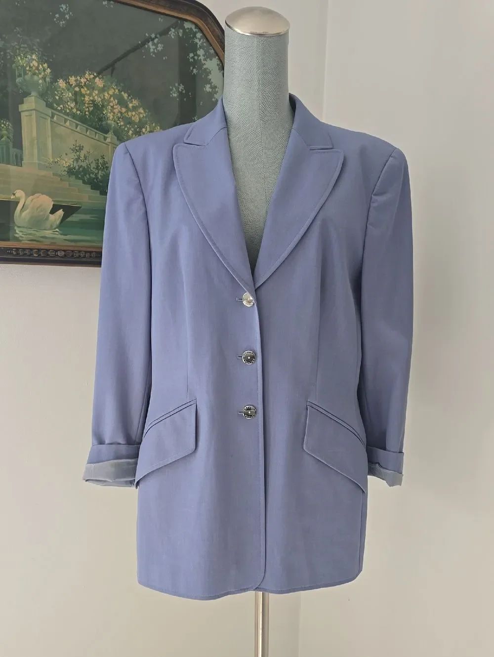 Escada | Soft Lavender Single-Breasted Blazer
